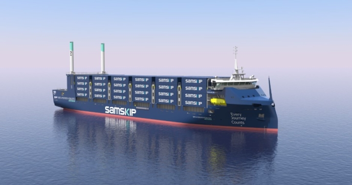 Sperry Marine оснастит мостиками водородные суда-контейнеровозы Samskip