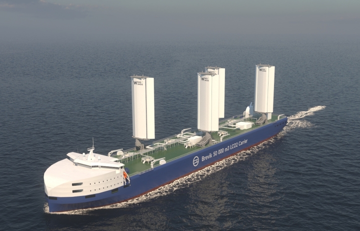 Brevik Engineering представила самый эффективный танкер LCO₂ на Nor-Shipping
