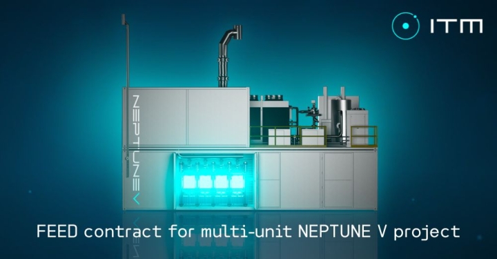 Британская ITM Power расширяет поставки электролизеров NEPTUNE V для водородных проектов