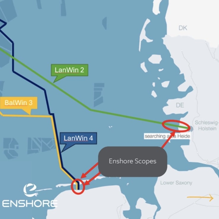 Enshore Subsea займется подключением 2 ГВт морской энергии в Германии