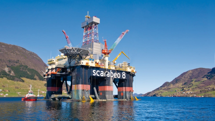 Saipem получила продление контракта на буровую установку Scarabeo 8 в Норвегии