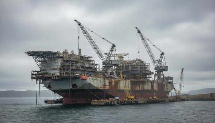 AF Offshore Decom утилизирует платформу Ithaca Energy в Северном море