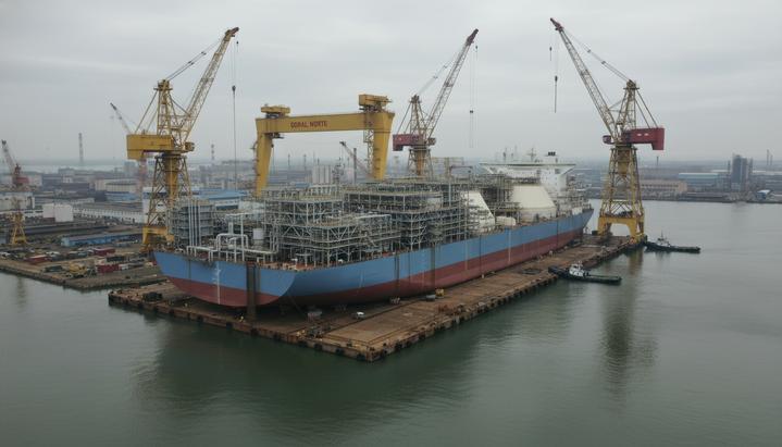 Samsung спустила на воду второй СПГ-завод для проекта Eni в Мозамбике