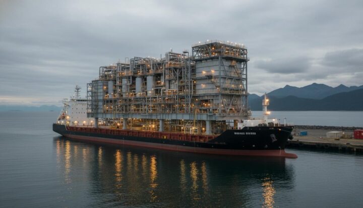 Строительство завода Woodfibre LNG в Канаде выполнено на 60%