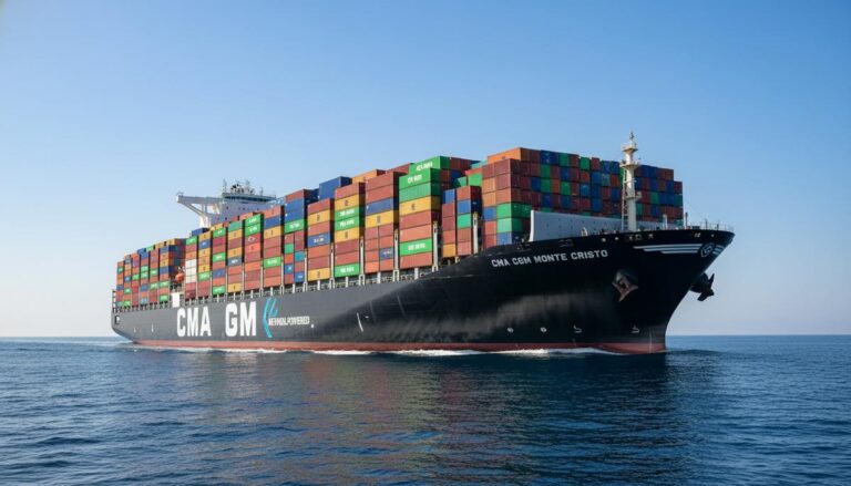 CMA CGM получила первый из серии метанольных контейнеровозов на 15 000 TEU