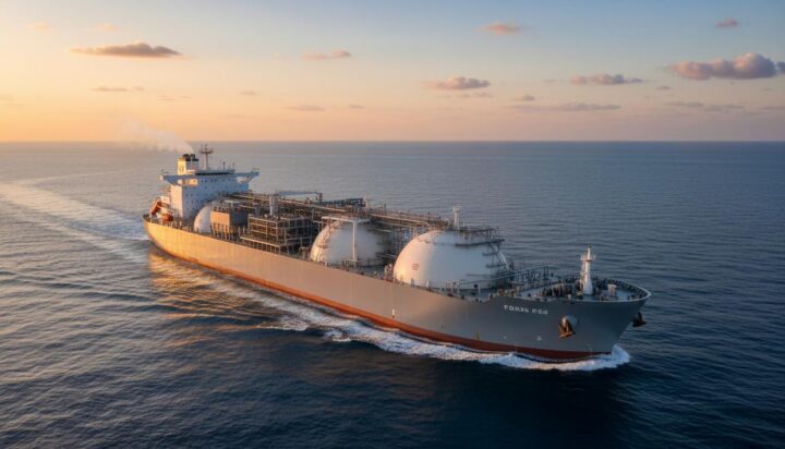 Новая плавучая СПГ-установка для Ирака прошла морские испытания