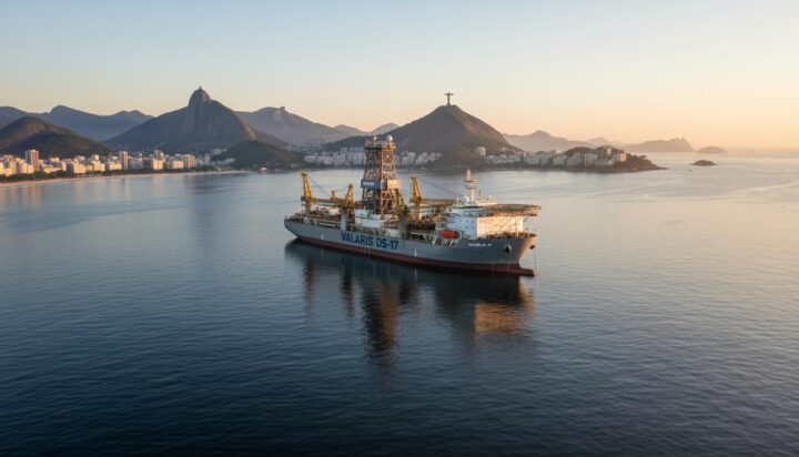 Буровое судно Valaris DS-17 прибыло в Бразилию для проекта Equinor