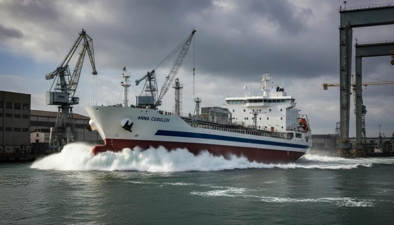 Fratelli Cosulich спустила на воду первый метанольный танкер-бункеровщик