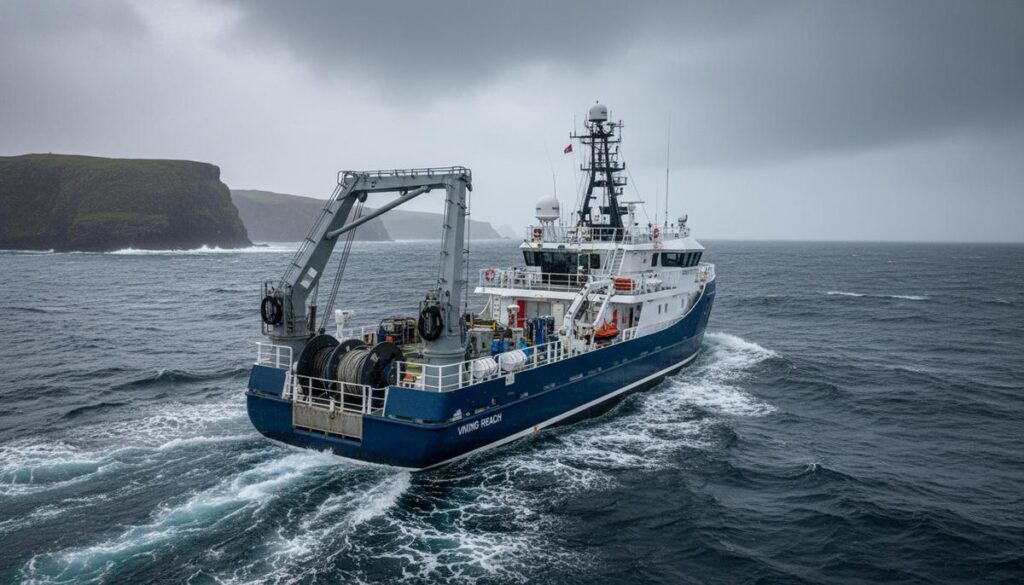 Начинаются изыскания для второго кабеля между Шетландом и Шотландией