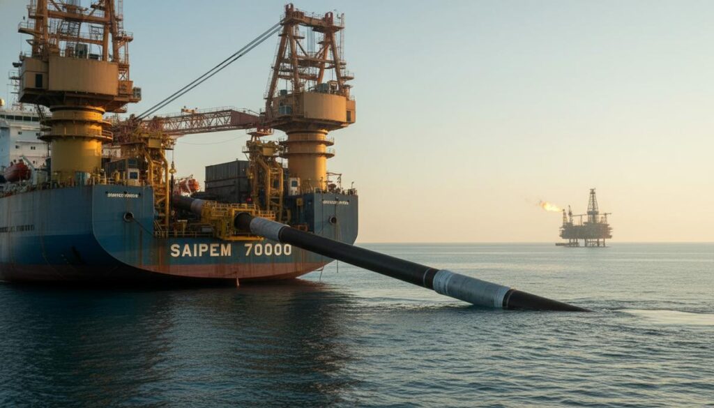 Saipem получила контракт на $500 млн для работ на месторождении Сафания