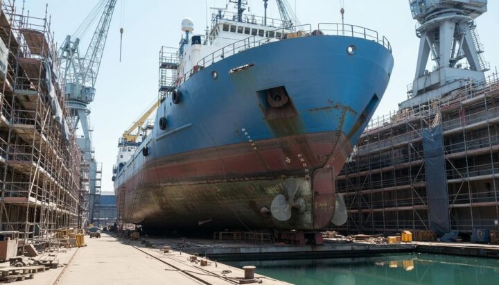 Новый многофункциональный EuroCarrier «Maasstroom» готовится к спуску на воду