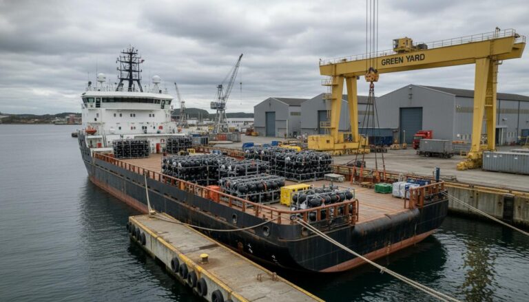 TGS арендовала суда обеспечения морских операций для проекта в Северном море