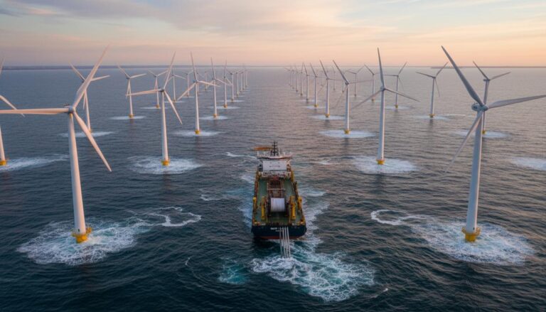 Boskalis и TKF получили крупный контракт на кабельную систему для ветропарка Gennaker в Германии