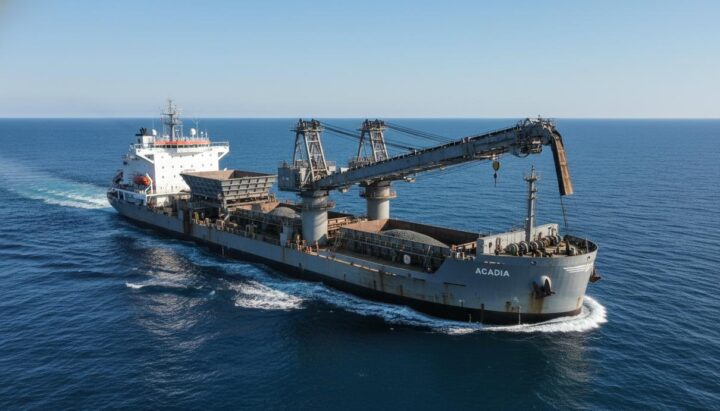 В США начались испытания первого отечественного судна для защиты морского дна