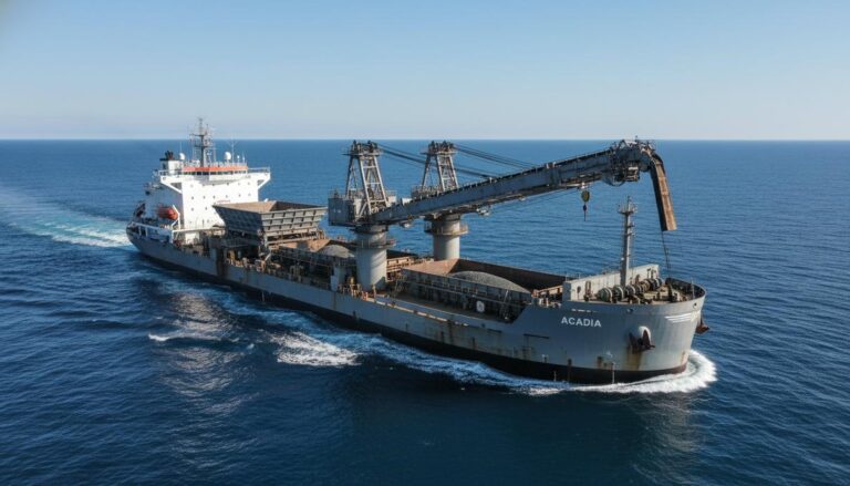 В США начались испытания первого отечественного судна для защиты морского дна