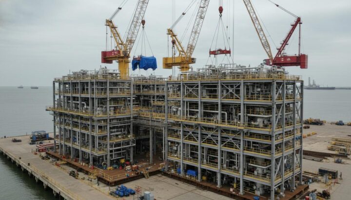 Glenfarne Group локализует производство модулей для СПГ-терминала в Техасе