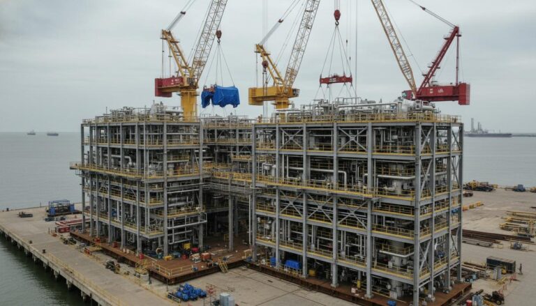 Glenfarne Group локализует производство модулей для СПГ-терминала в Техасе