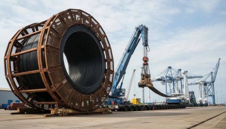50Hertz заказал четыре карусели для хранения морских кабелей