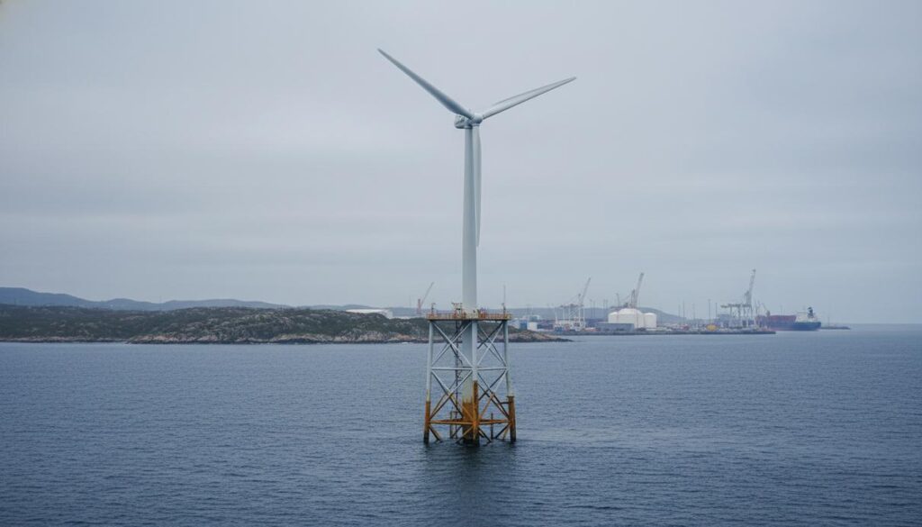 В Норвегии приступят к демонтажу опытной плавучей ветроустановки TetraSpar