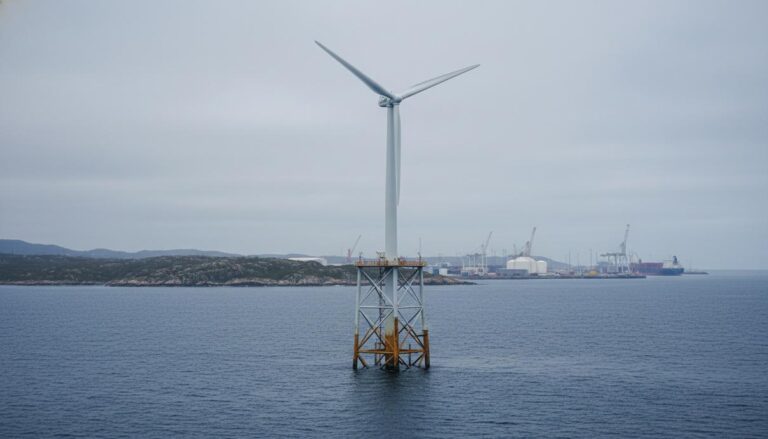 В Норвегии приступят к демонтажу опытной плавучей ветроустановки TetraSpar