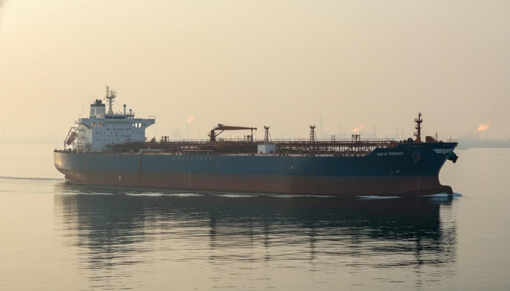В территориальных водах Катара атакован танкер компании QatarEnergy