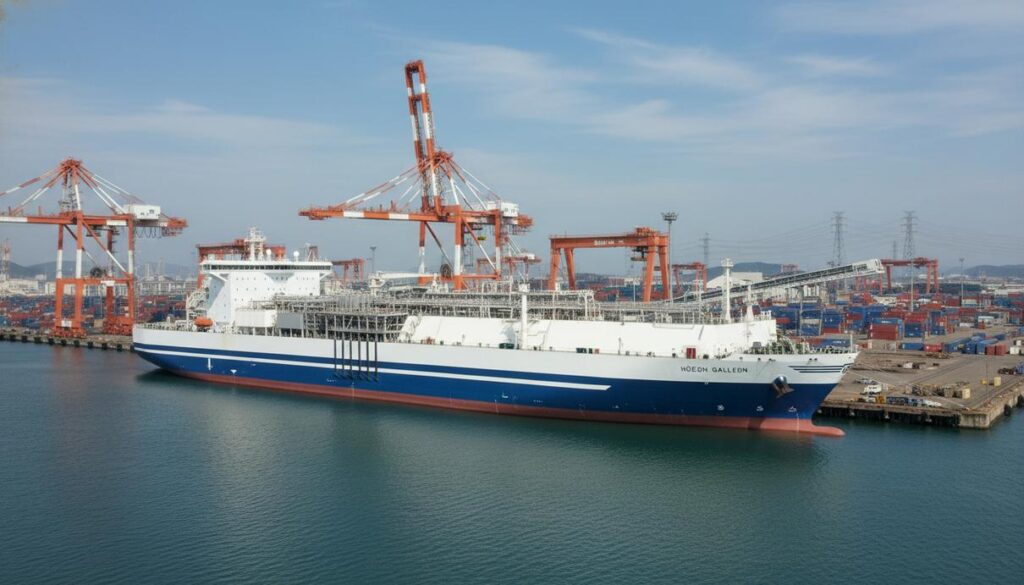 Excelerate Energy назвала новое судно–регазификатор на верфи в Южной Корее