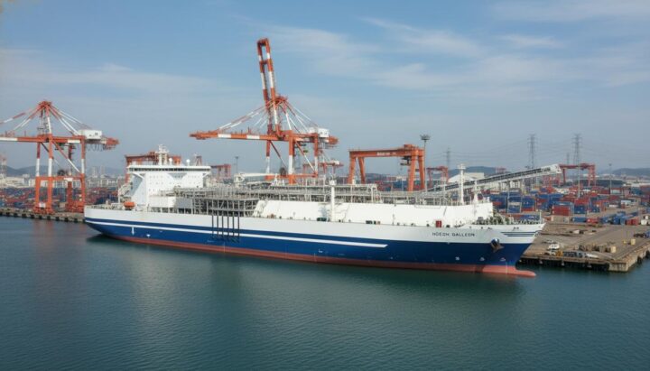 Excelerate Energy назвала новое судно–регазификатор на верфи в Южной Корее