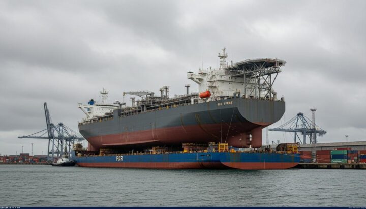 FPSO Northern Endeavour прибыла из Австралии в Данию на утилизацию