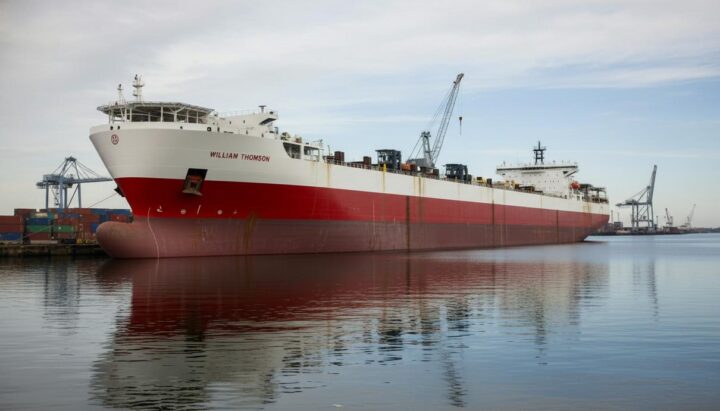 Jan De Nul спустила на воду кабелеукладчик William Thomson