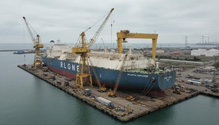 Exmar начала переоборудование судна для расширения СПГ-терминала в Нидерландах