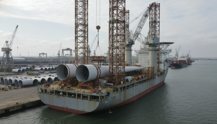 Dajin Heavy Industry разработает суда для монтажа ветропарков в Европе