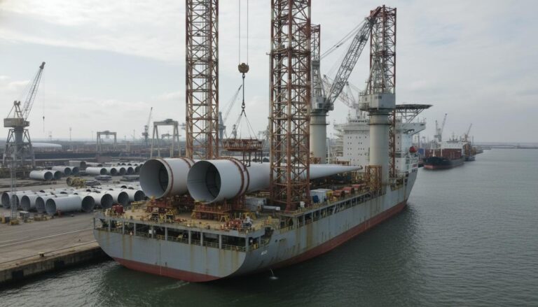 Dajin Heavy Industry разработает суда для монтажа ветропарков в Европе