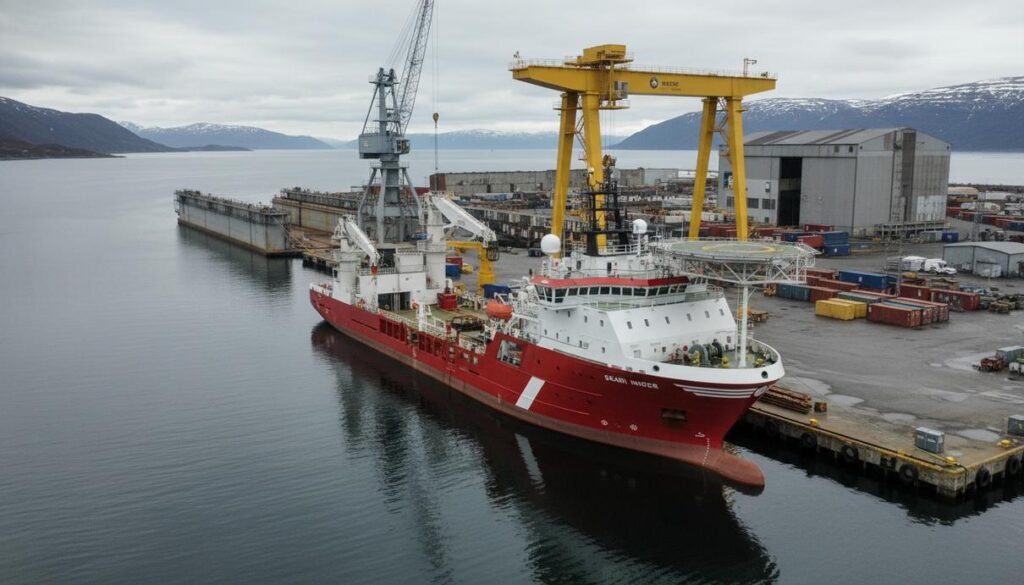 VARD завершила модернизацию глубоководного судна Skandi Minder