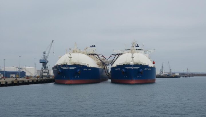 Порт Портленд получил разрешение на перевалку СПГ борт-в-борт