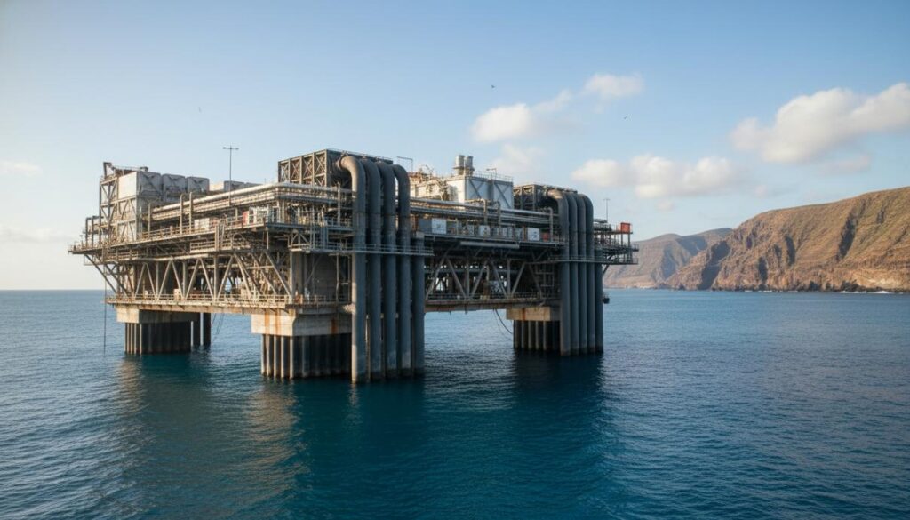 В Испании начались испытания плавучей тепловой электростанции