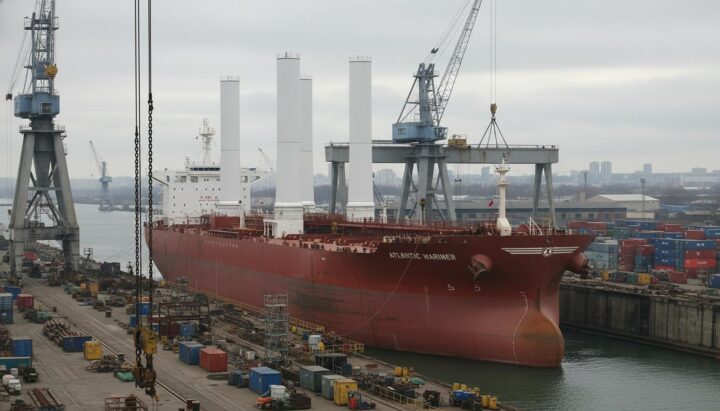 Maersk Tankers оснастила второй танкер испанскими всасывающими парусами