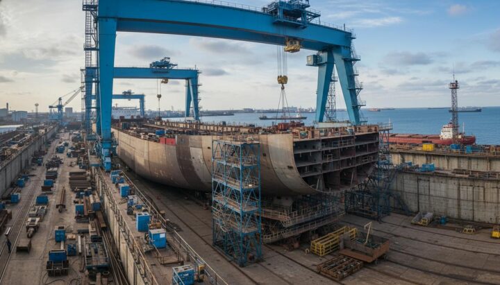 Olympic Subsea начала строительство двух судов на метаноле в Китае