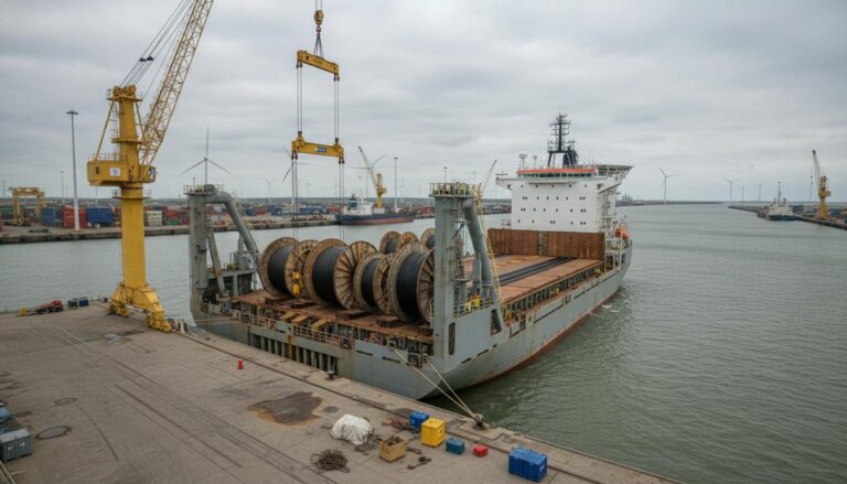 Для ветропарка Hollandse Kust West VI отгрузили финальную партию кабелей