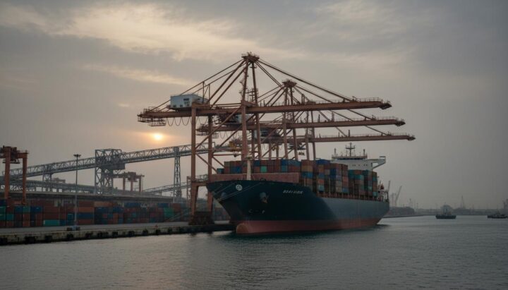Контейнеровоз компании MSC подвергся обстрелу в иракском порту Умм-Каср
