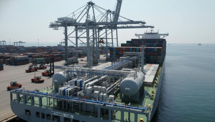 Hapag-Lloyd и Seaspan перевели первый контейнеровоз на метанол