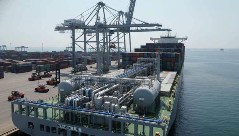 Hapag-Lloyd и Seaspan перевели первый контейнеровоз на метанол