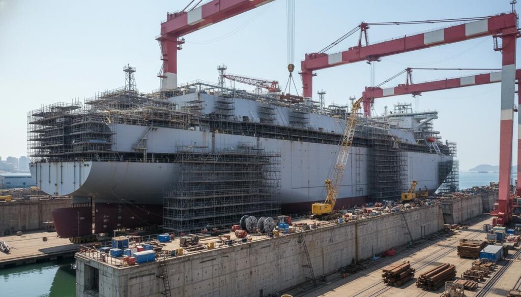 В Южной Корее спустили на воду плавучий завод для канадского Cedar LNG
