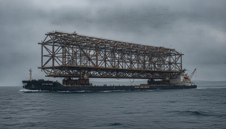 Saipem отправила в Черное море основание для платформы Neptun Deep