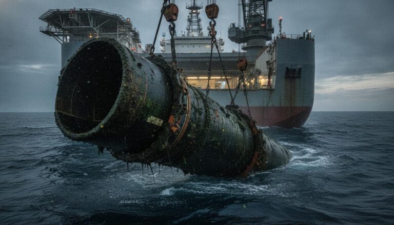 Ocean Installer демонтирует объекты TotalEnergies в Северном море