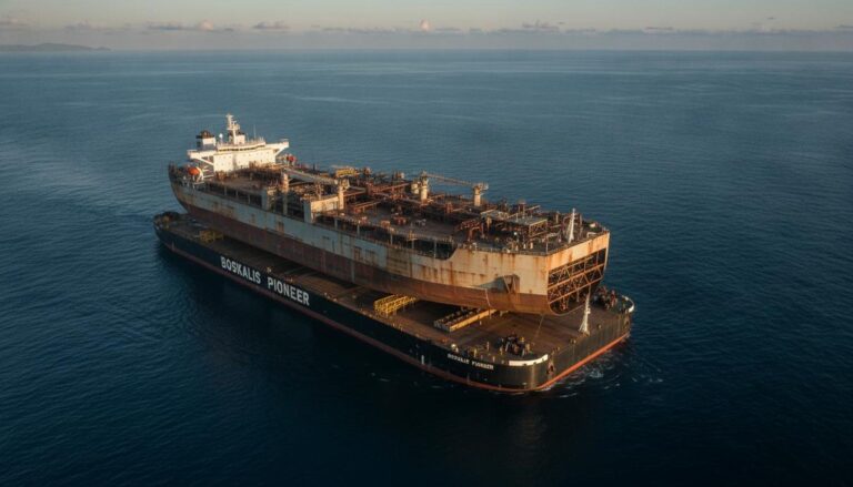 MODEC отправила в Китай часть корпуса FPSO для бразильского проекта Shell