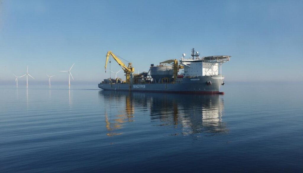 Boskalis ввела в строй крупнейшее в мире камнеукладочное судно