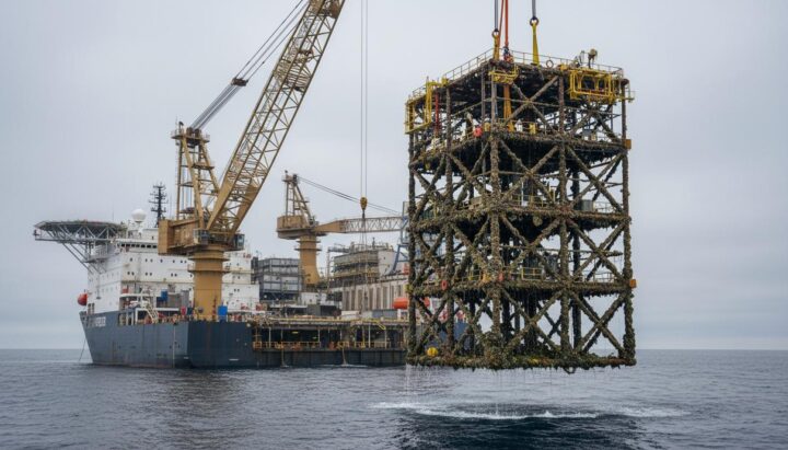 DeepOcean демонтировала подводные объекты Spirit Energy в Северном море