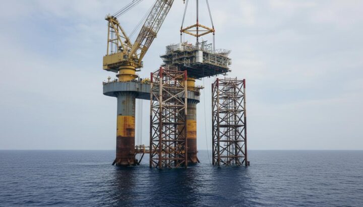 Saipem установила платформу для проекта Neptun Deep в Чёрном море