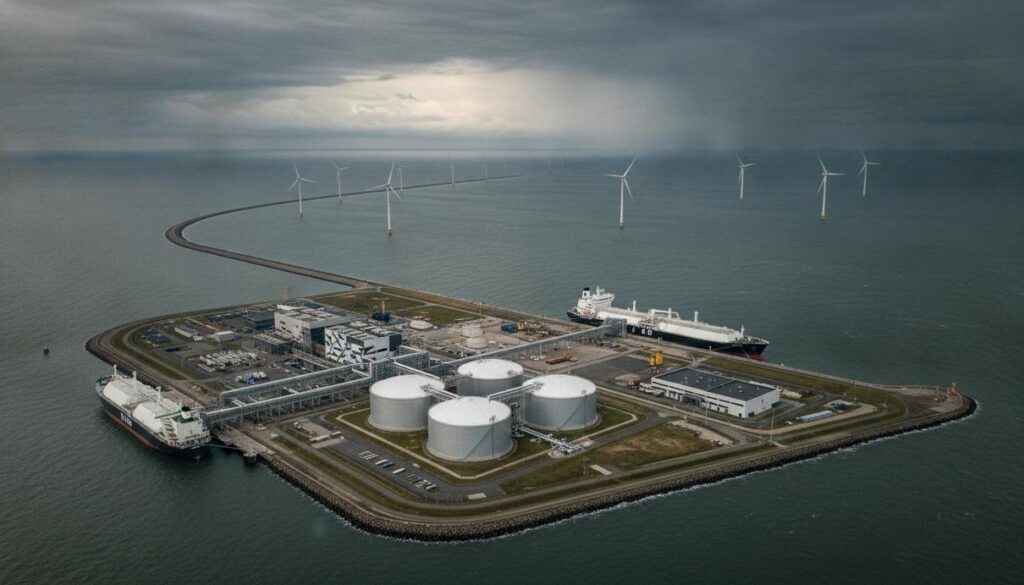 Голландская Gasunie закупит энергию у морских ветропарков