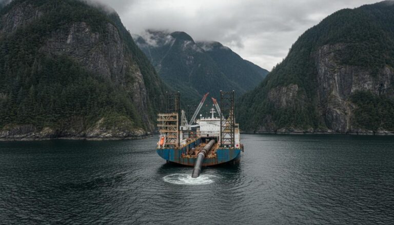 Allseas проложит морской газопровод для СПГ-проекта в Канаде